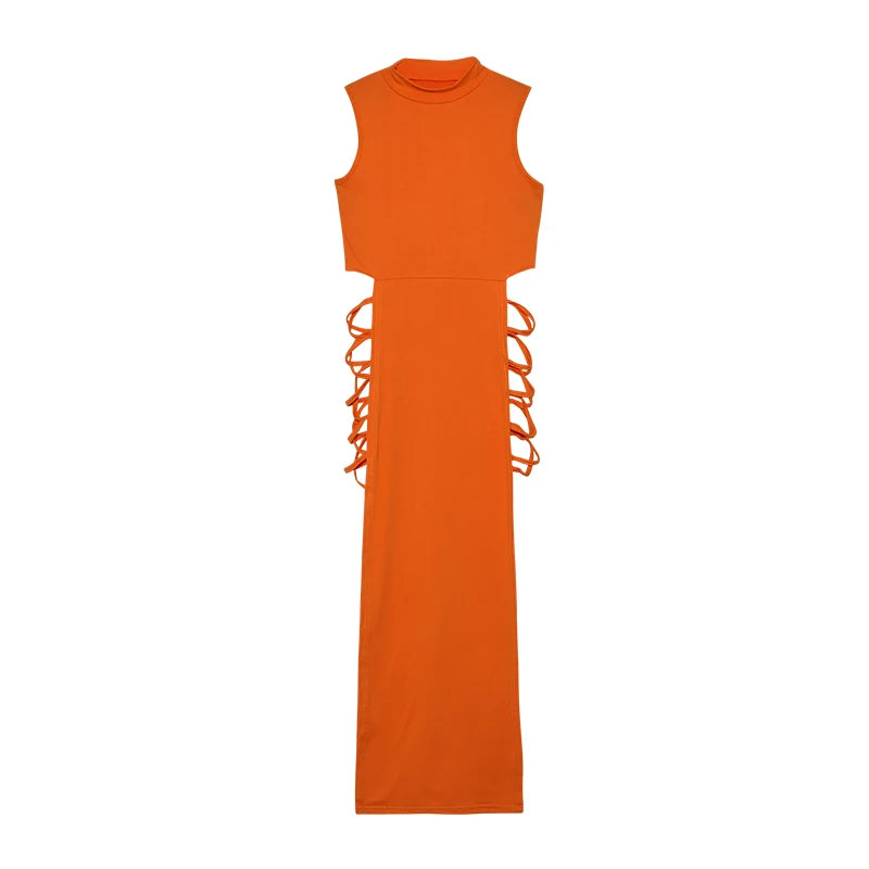 Criss Cross Cut Out Bodycon