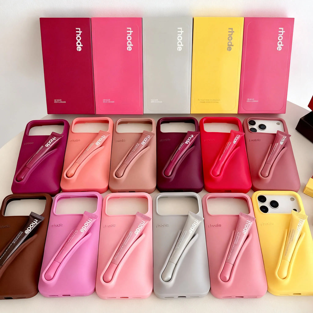 iPhone Case with Lipgloss Case