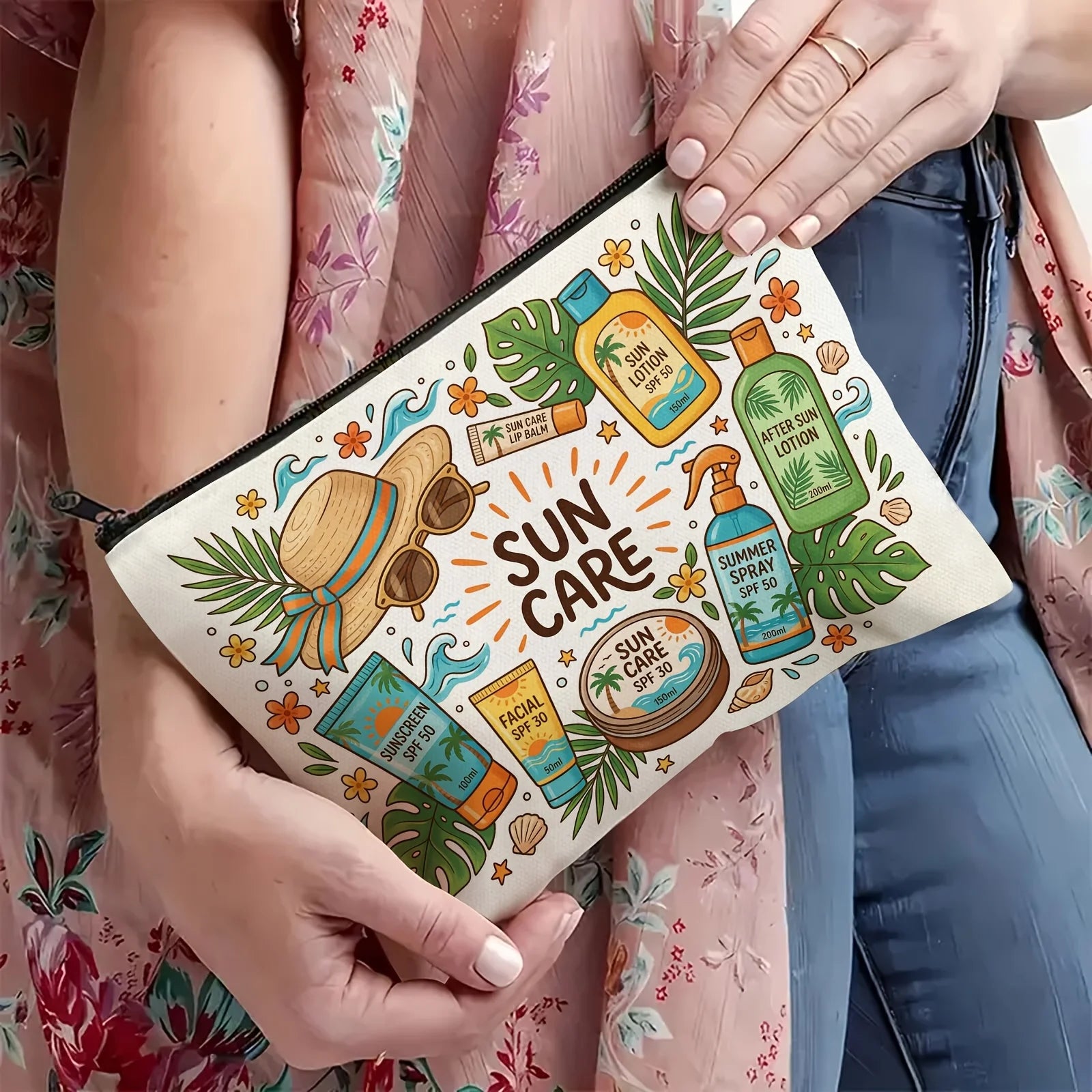 Sun Protection Makeup Bag