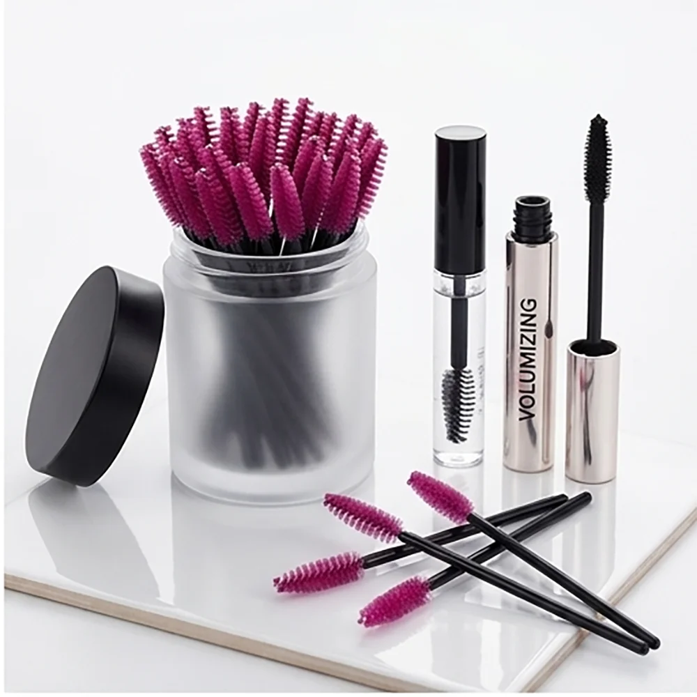 50Pcs Bulk Women Eyelash Brushes