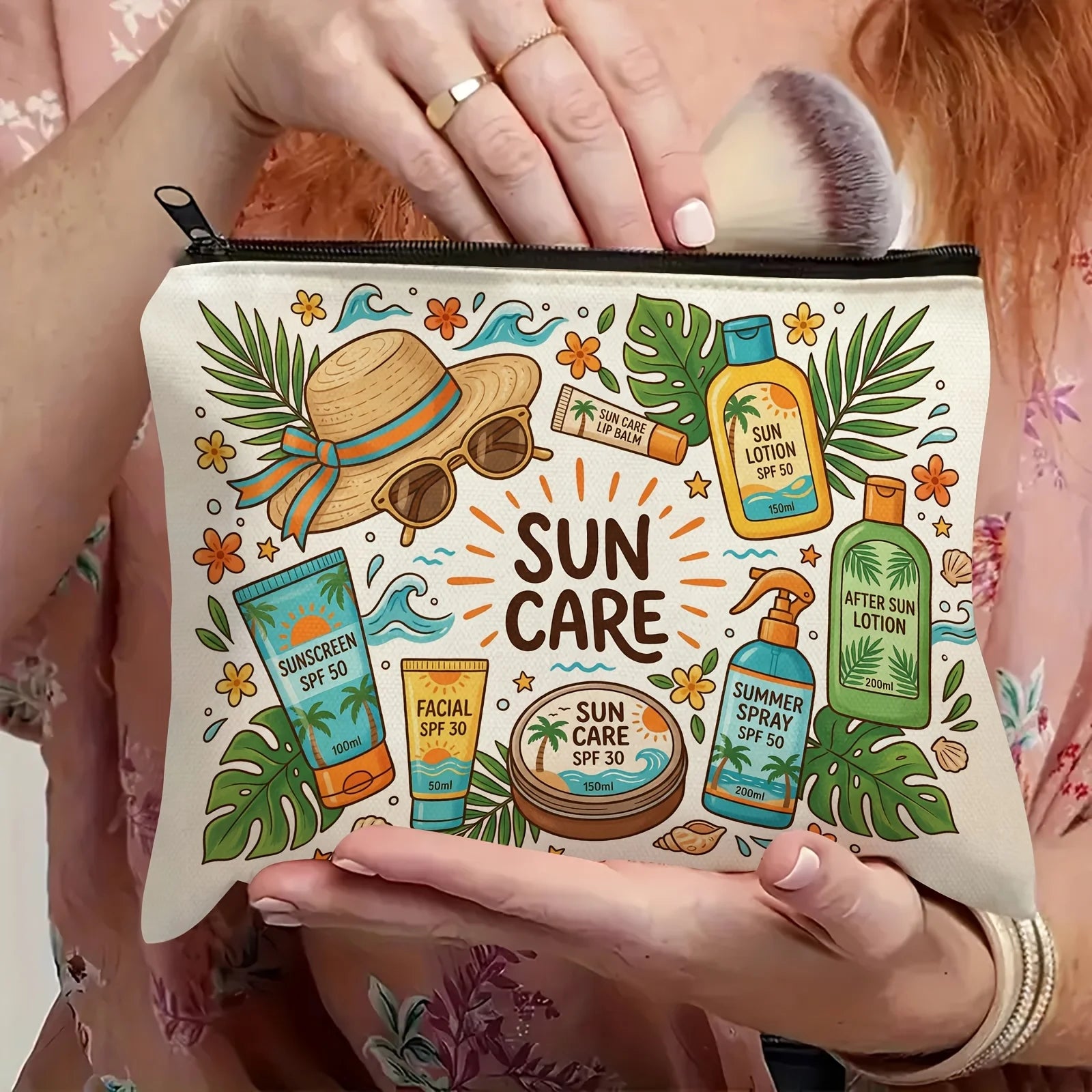 Sun Protection Makeup Bag