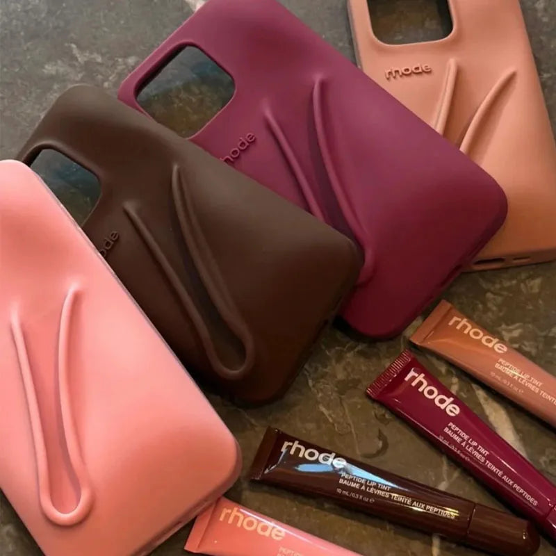 iPhone Case with Lipgloss Case