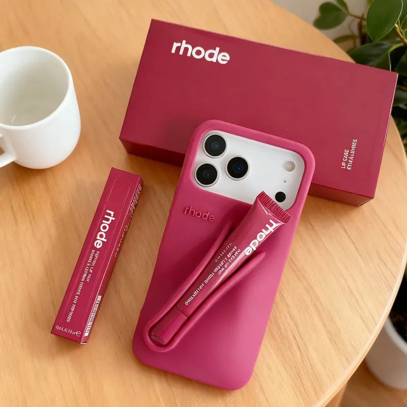 iPhone Case with Lipgloss Case