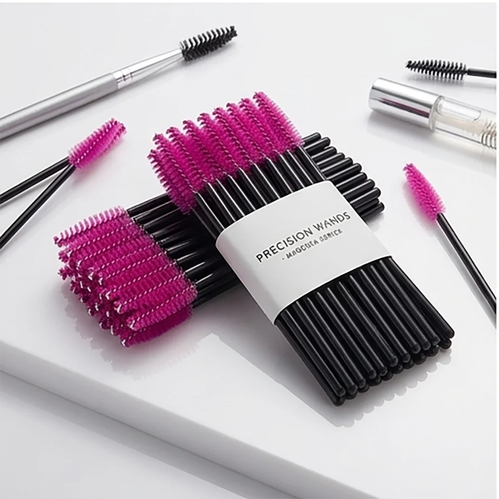 50Pcs Bulk Women Eyelash Brushes