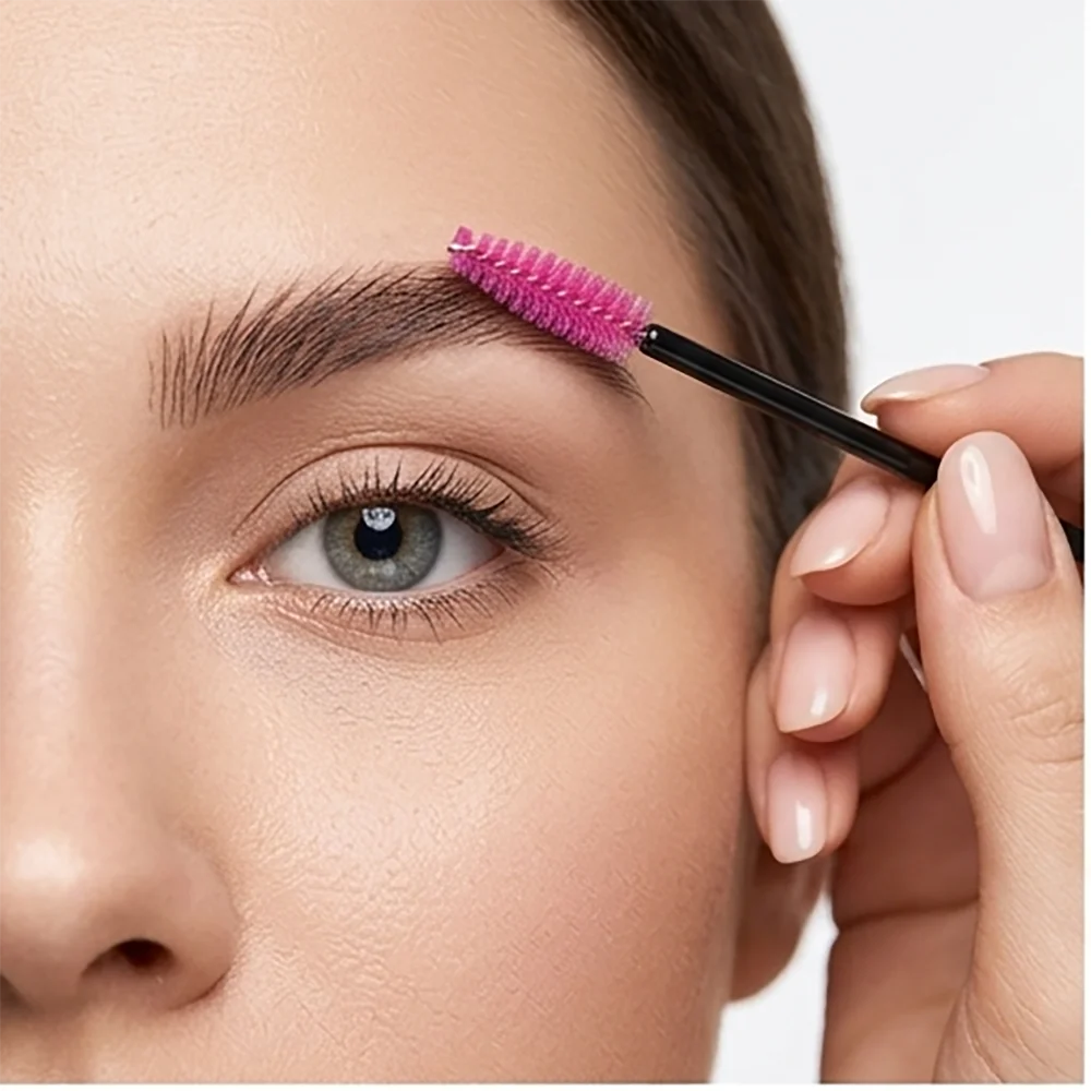 50Pcs Bulk Women Eyelash Brushes