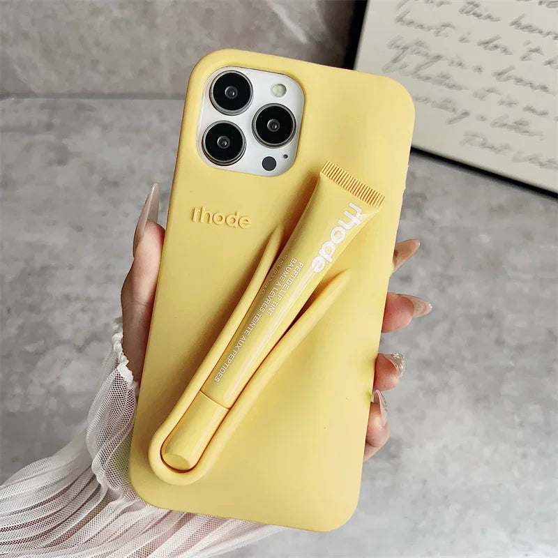 iPhone Case with Lipgloss Case
